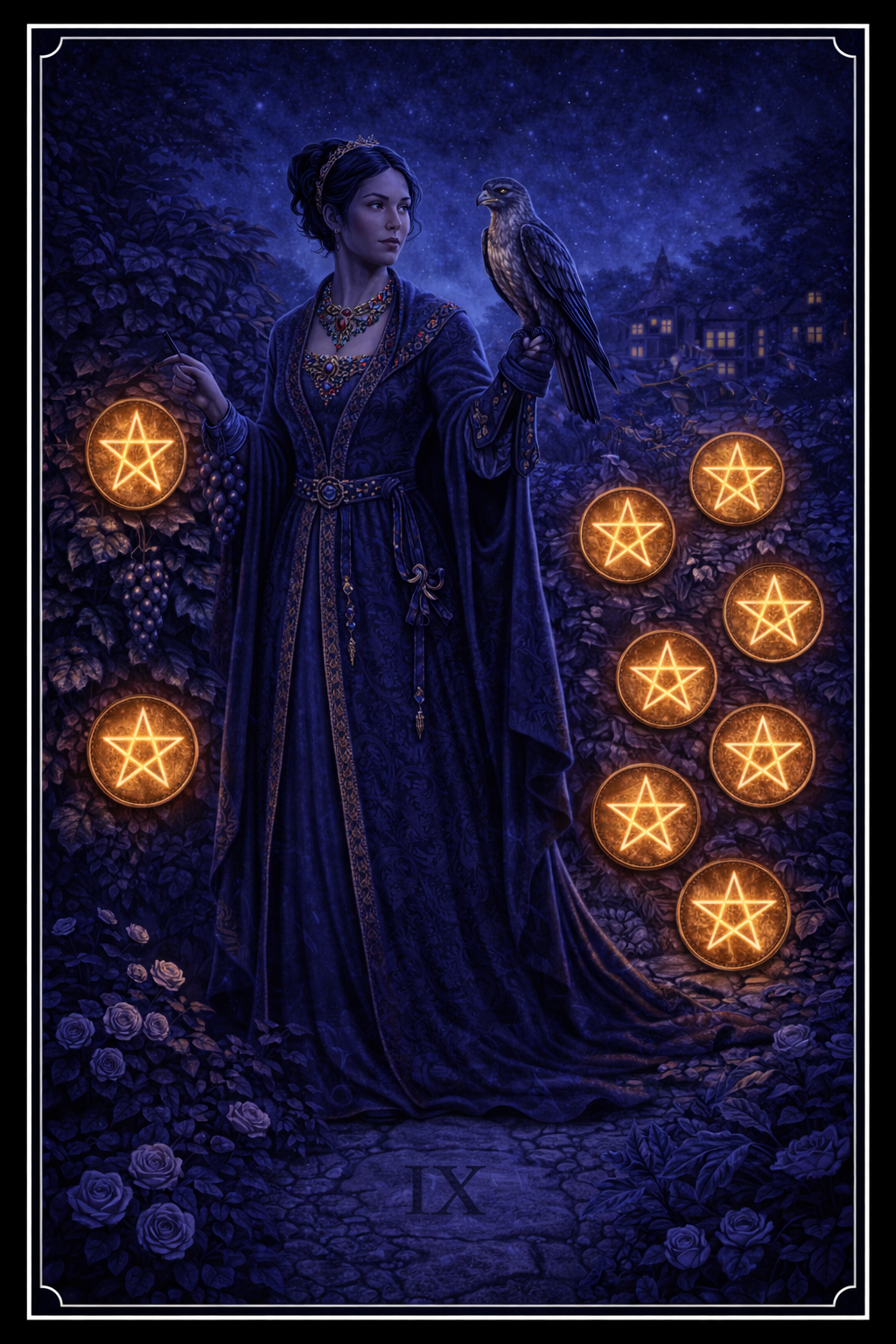 Nine of Pentacles