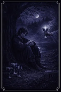 Four of Cups tarot card