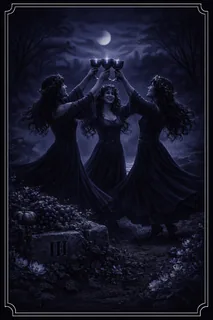 Three of Cups tarot card