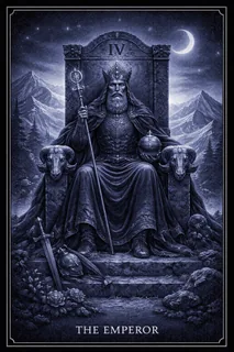 The Emperor tarot card