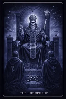 The Hierophant tarot card