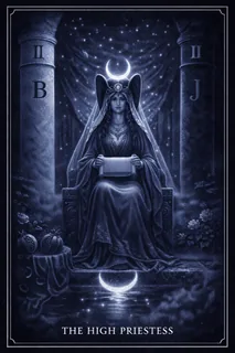 The High Priestess tarot card