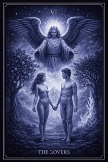 The Lovers tarot card