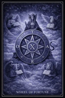 Wheel of Fortune tarot card