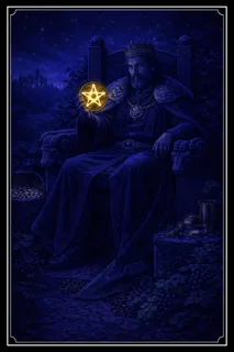 King of Pentacles tarot card