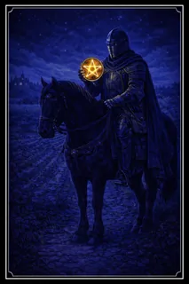 Knight of Pentacles tarot card