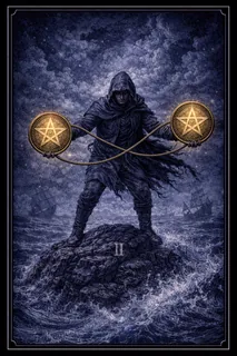 Two of Pentacles tarot card