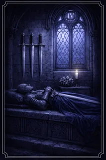 Four of Swords tarot card