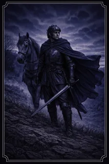 Knight of Swords tarot card