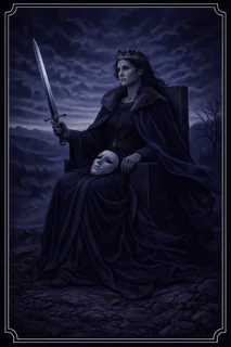 Queen of Swords tarot card