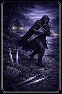 Seven of Swords tarot card