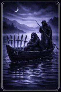 Six of Swords tarot card