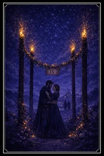 Four of Wands tarot card