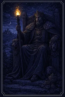 King of Wands tarot card