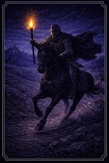 Knight of Wands tarot card