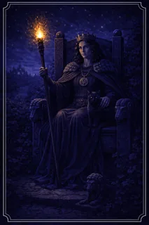 Queen of Wands tarot card