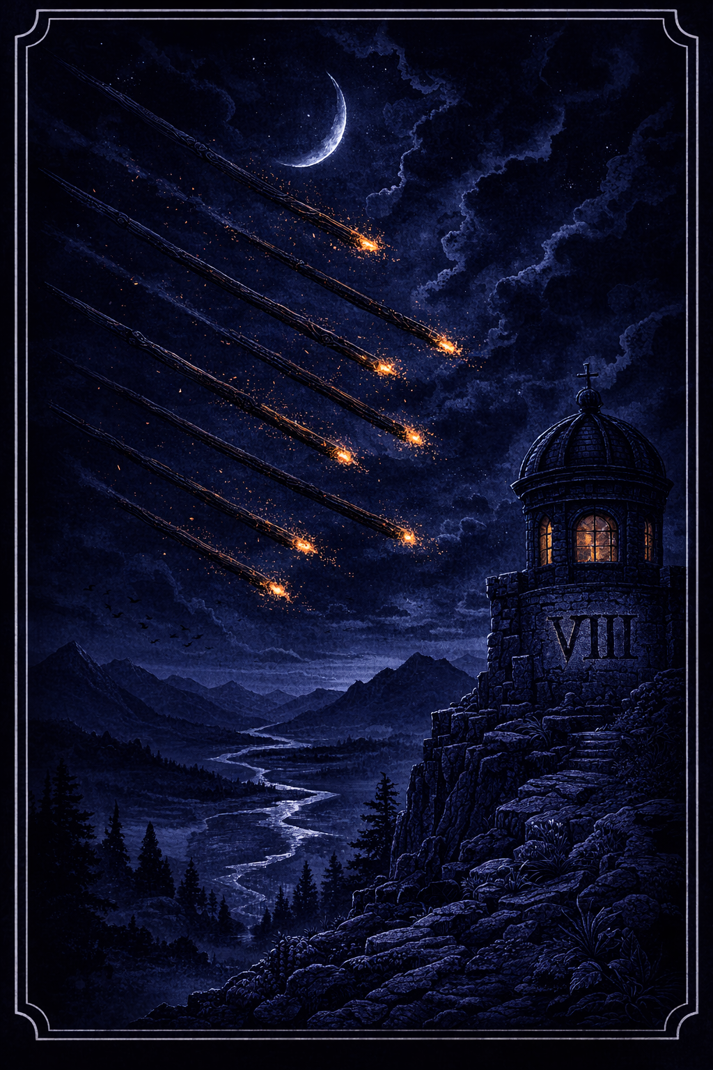 Eight of Wands