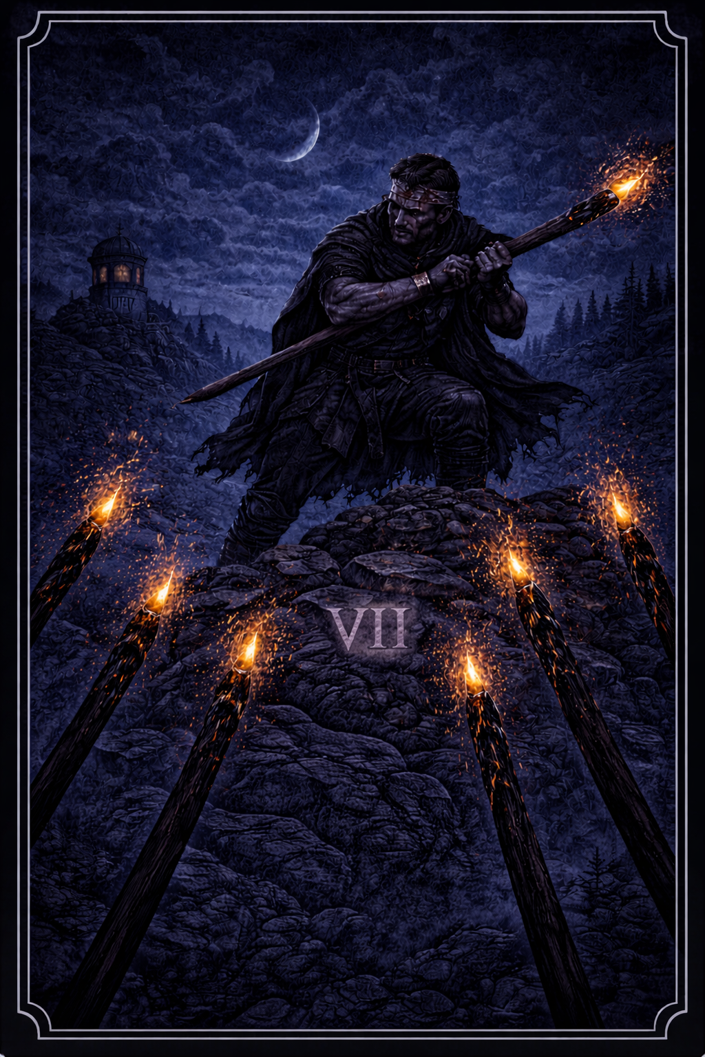 Seven of Wands